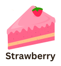 Strawberry flavours cake