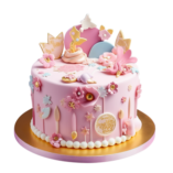 girl birthday cake